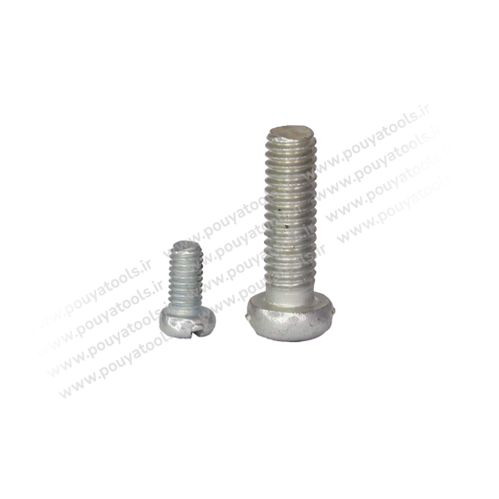 تصویر  پیچ استوانه دوسو و چهارسو سایز: 10*4