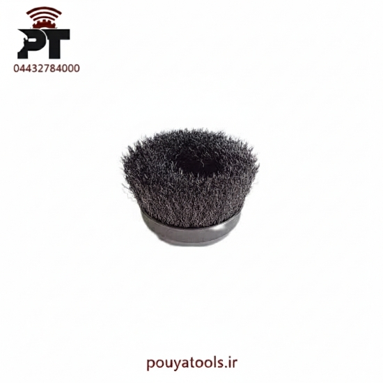 تصویر  برس کاسه ای افشان مشکی سایز: 100