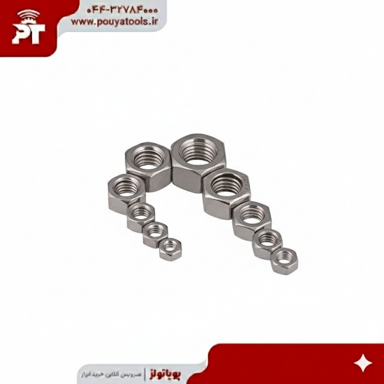 تصویر  مهره34میلی گالوانیزه