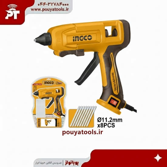 تصویر  دستگاه چسب حرارتی 45 وات اینکو مدل: GG408