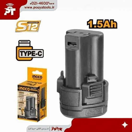 تصویر  باطری 12ولت اینکو مدل: FBLI12153-TYPE C