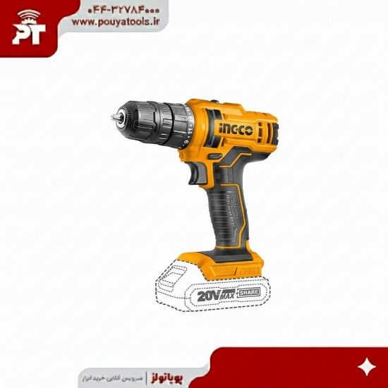 تصویر  دریل شارژی20ولت اینکو مدل:CDLI20028