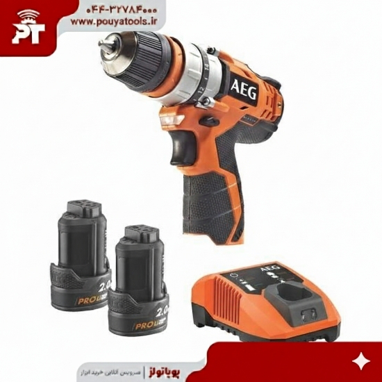 تصویر  دریل پیچ گوشتی2سرعته 12ولت آاگ مدل:BBS12C2Li