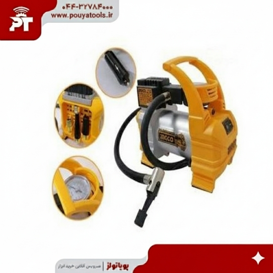 تصویر  کمپرسور باد 12ولت اینکو مدل: AAC1408