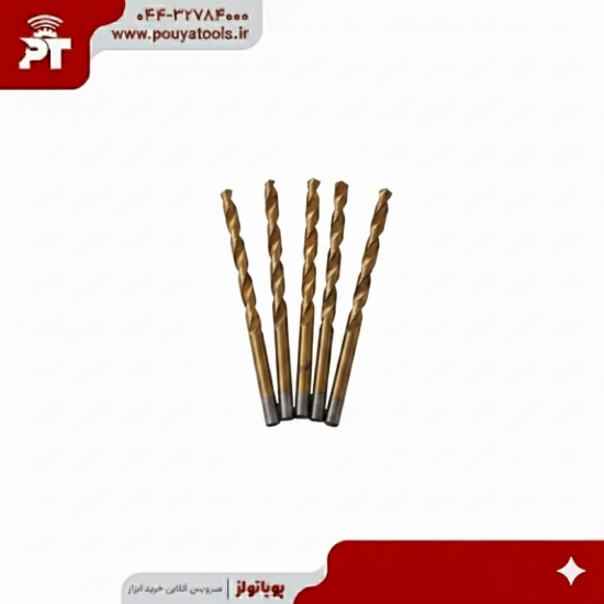 تصویر  مته آهن طلایی متفرقه سایز: 7.5