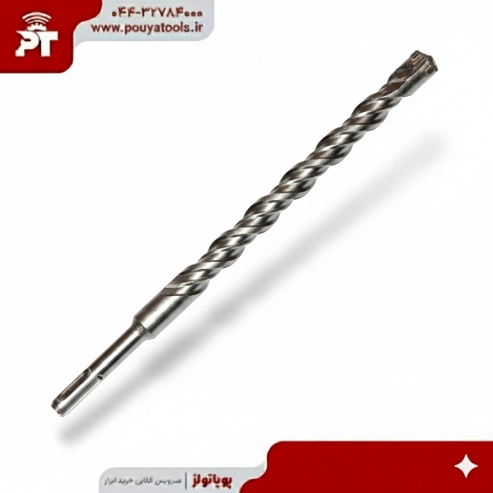 تصویر  مته الماسه تک چهار شیار سایز: 400*20