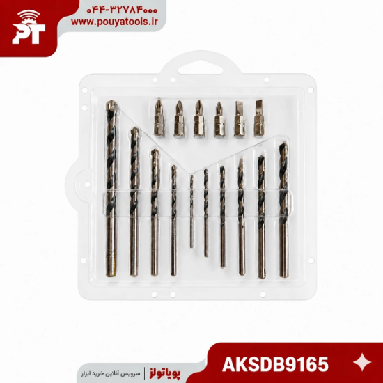 تصویر  ست مته و نوک پیچ گوشتی اینکو مدل: AKSDB9165